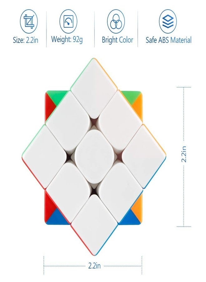 D ETERNAL Moyu Cubing Classroom Cube 3X3 High Speed Sticlerless Magic Twisty Puzzle Game Toy 3By 3 Cube, Teen - Image 5